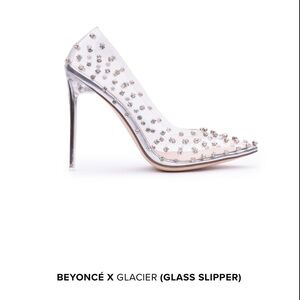 I AM JENNIFER LE Beyonce X Glacier Glass Slipper Heels size 43/13
